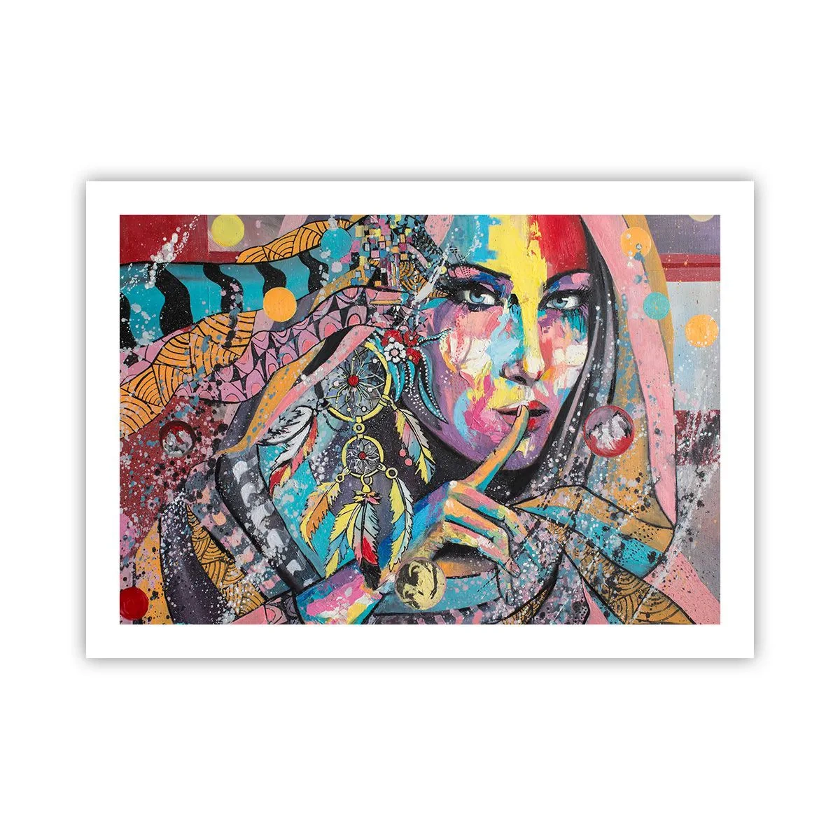 Plakat - Milcz, aż zrozumiesz - 70x50 cm