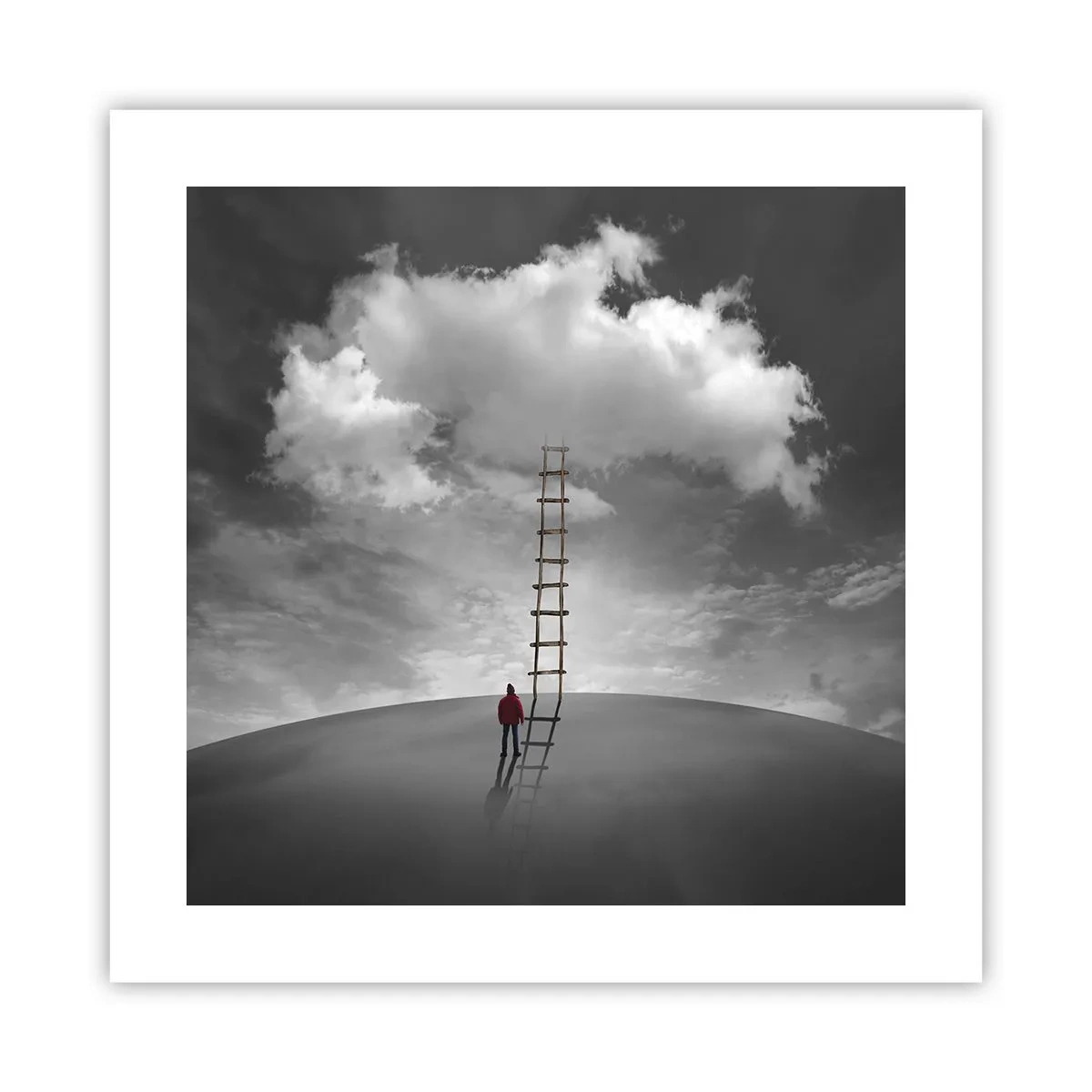 Plakat - Wszystko możliwe - 40x40 cm