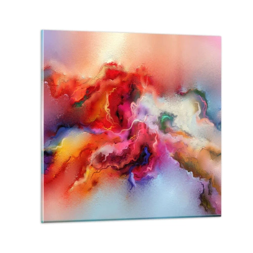 Obraz na szkle - Jak pochwycić marzenia - dym - 60x60 cm