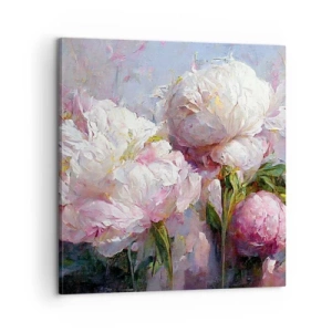 Obraz na płótnie - Kipiący życiem bukiet - 60x60 cm
