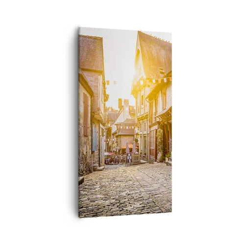 Obraz na płótnie - Biały duch miasteczka - 55x100 cm