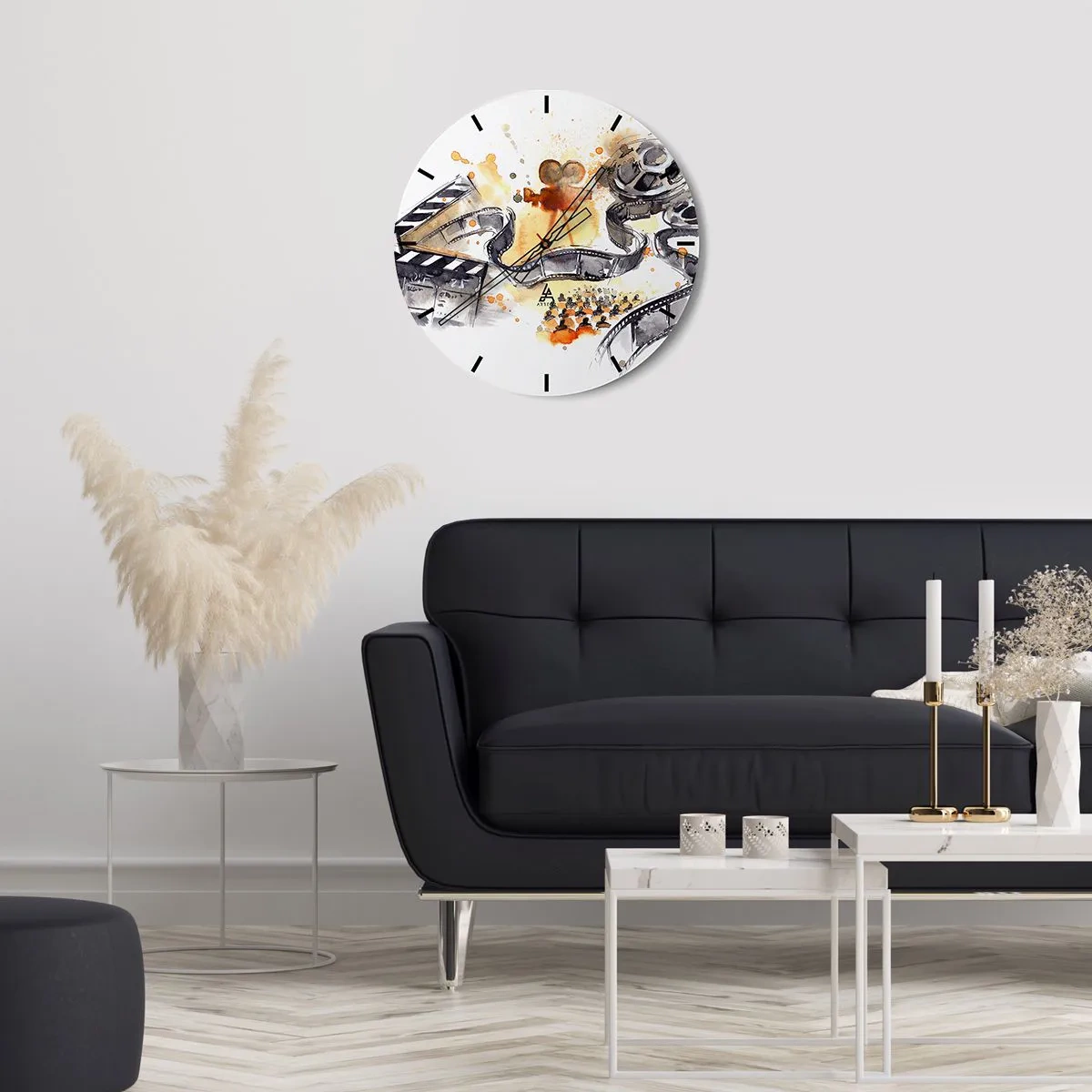 Zegar ścienny - W krainie snów - 40x40 cm