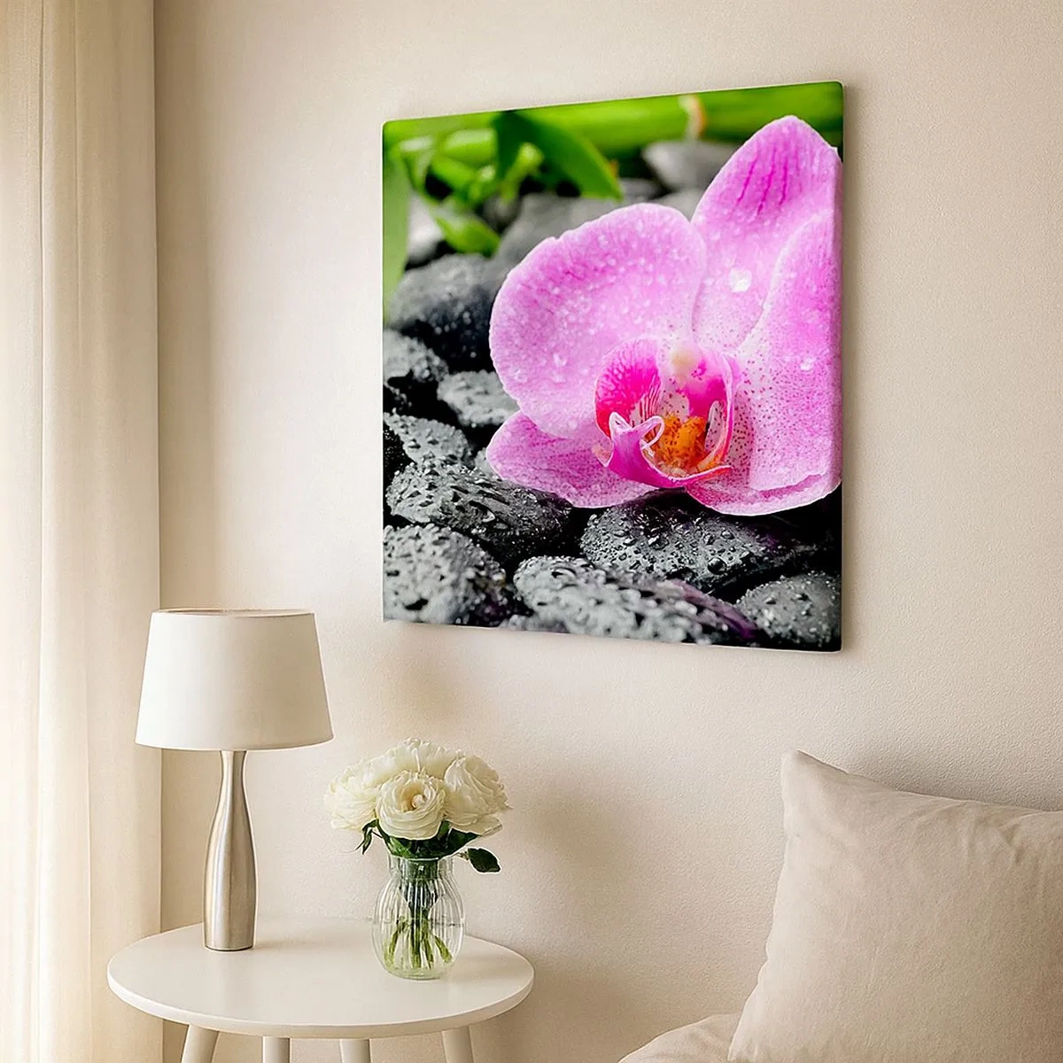 Obraz na płótnie - Jak otwarte serce - 30x30 cm