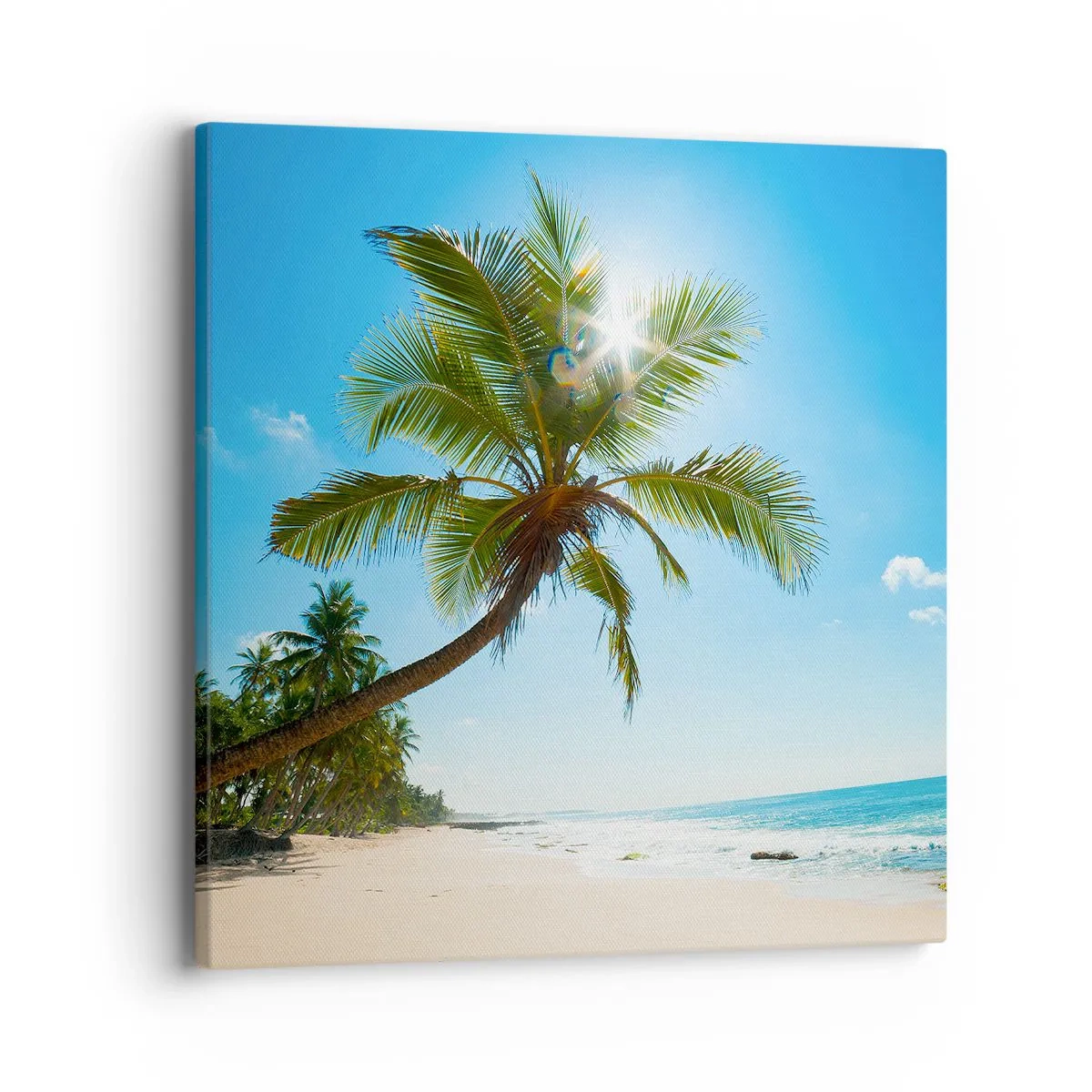 Obraz na płótnie - Nie pokazywać nikomu - 40x40 cm