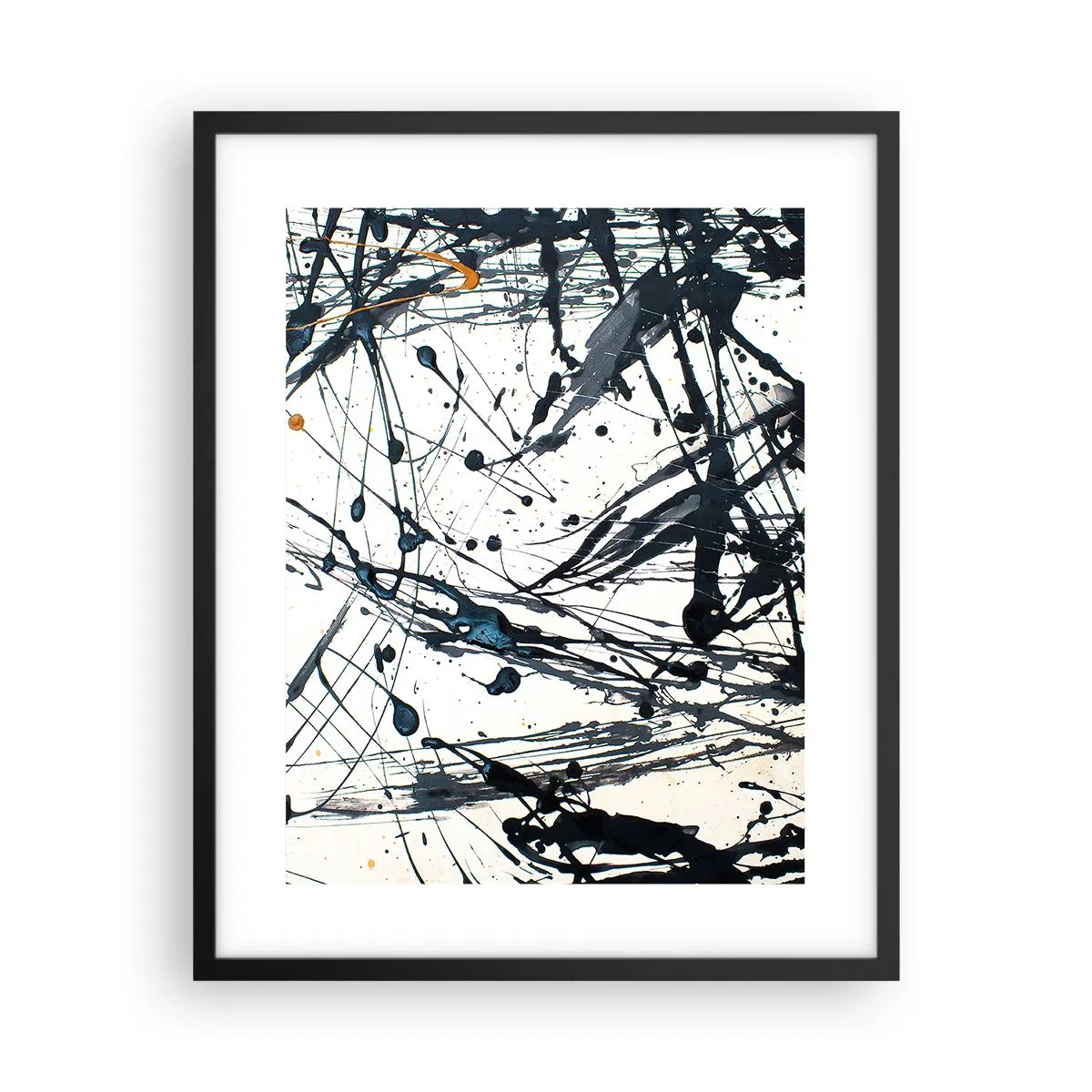 Plakat w czarnej ramie - Z sensem czy bez sensu? - 40x50 cm