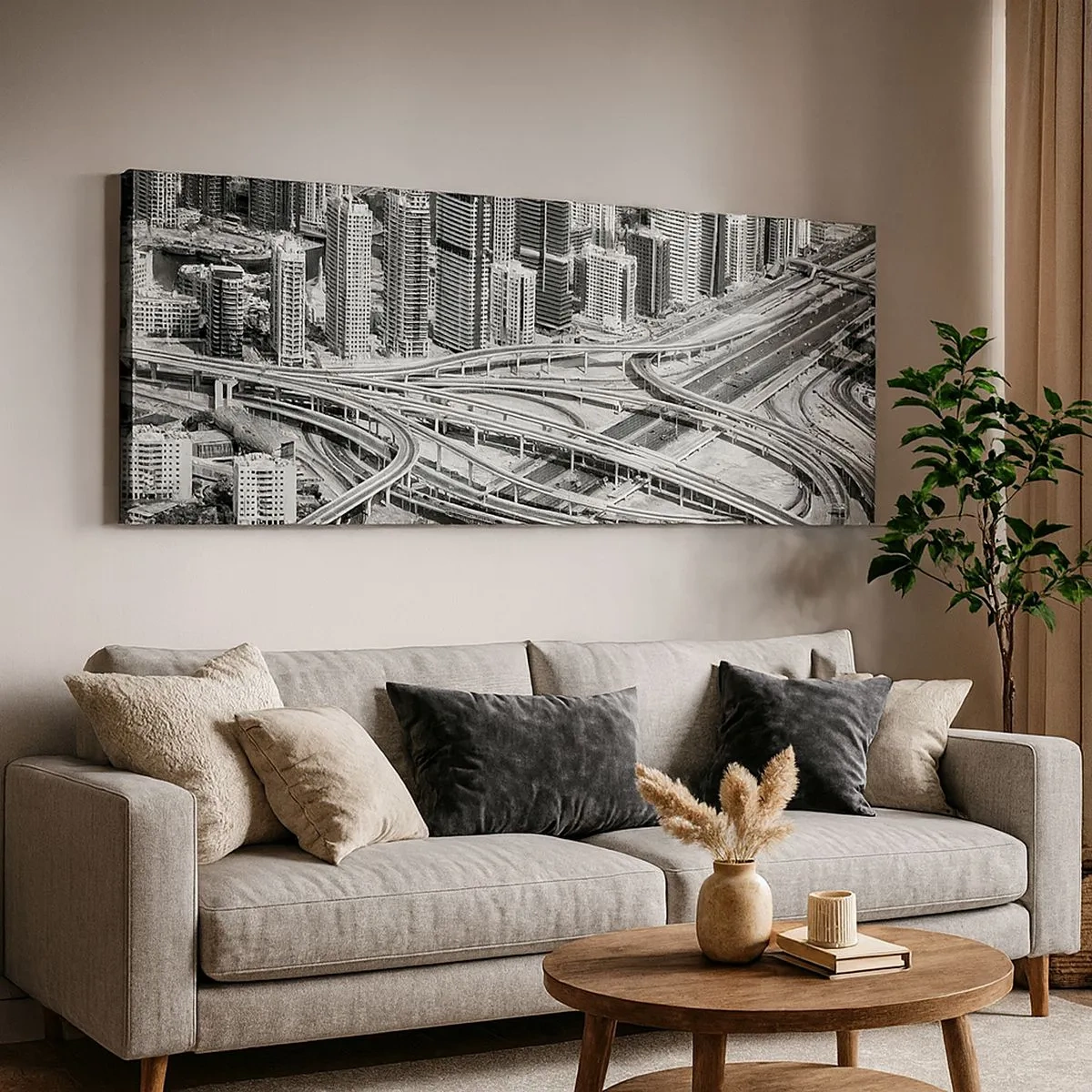 Obraz na płótnie - Dubaj – miasto niemożliwe - 100x40 cm