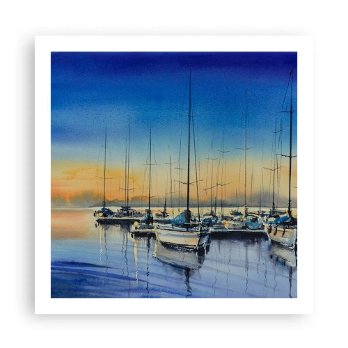 Plakat - Koniec dobrego dnia - 60x60 cm