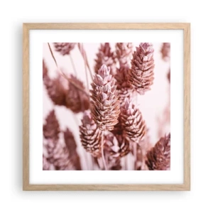 Plakat w ramie jasny dąb - Z pozoru niepozorne - 40x40 cm