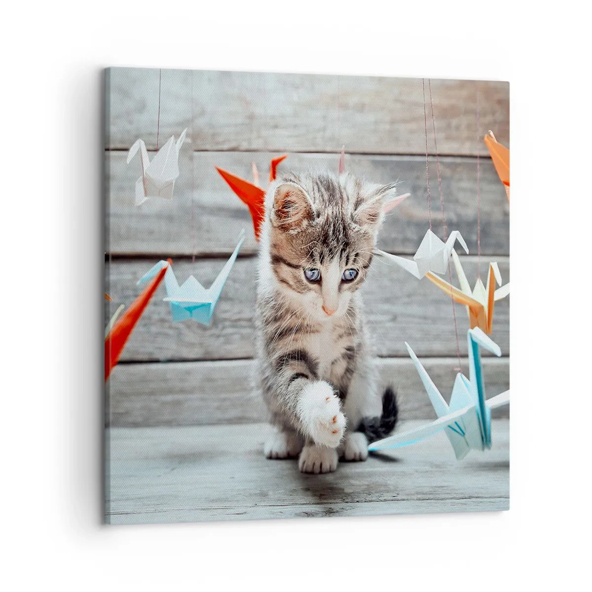 Obraz na płótnie - Pierwsza lekcja - 50x50 cm