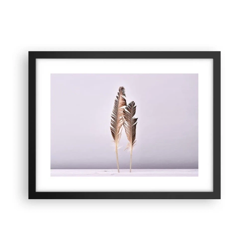 Plakat w czarnej ramie - Przeciw nicości - 40x30 cm