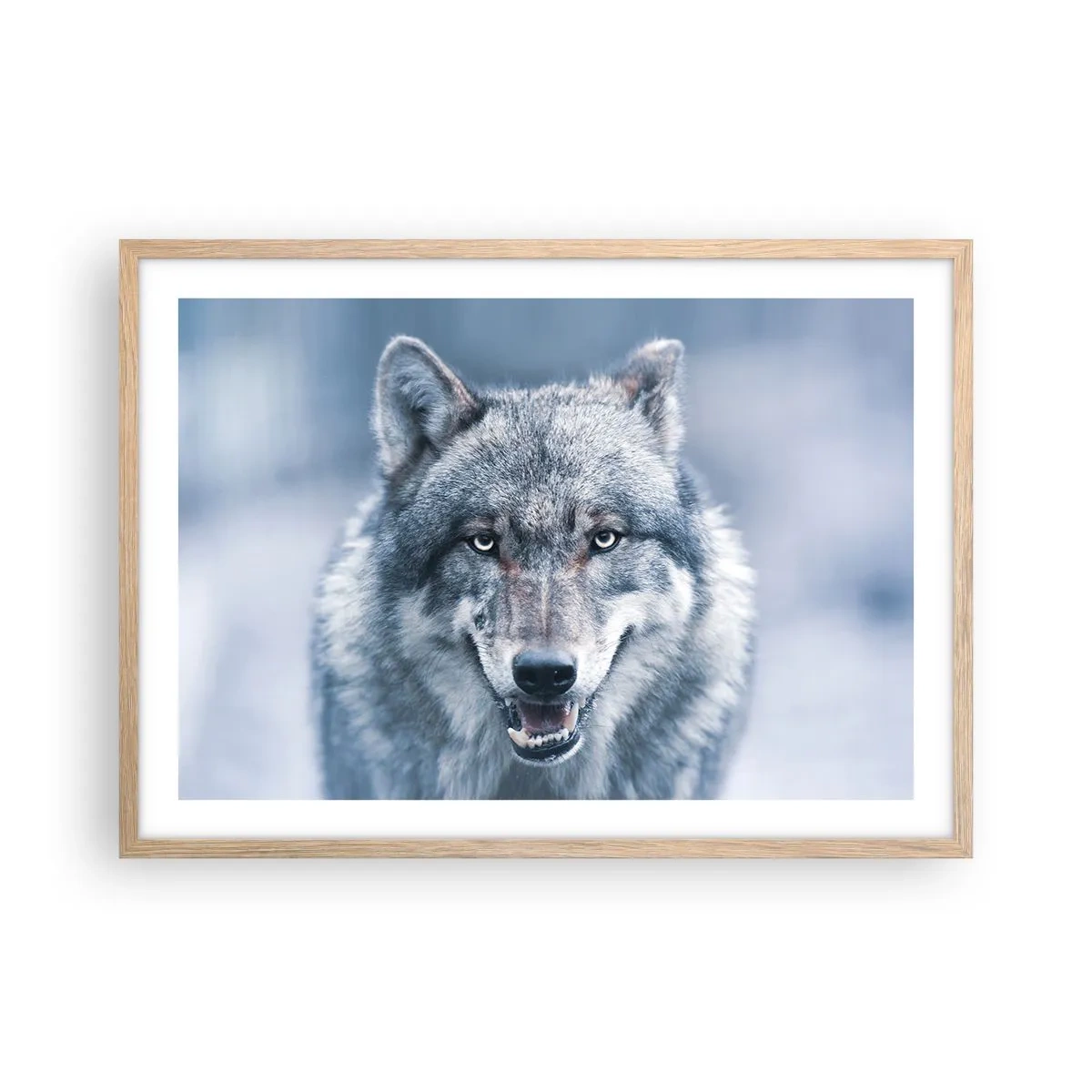 Plakat w ramie jasny dąb - Podejmiesz wyzwanie? - 70x50 cm