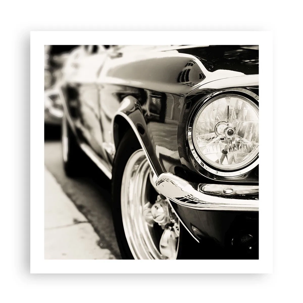 Plakat - Nieprzemijający blask - 60x60 cm