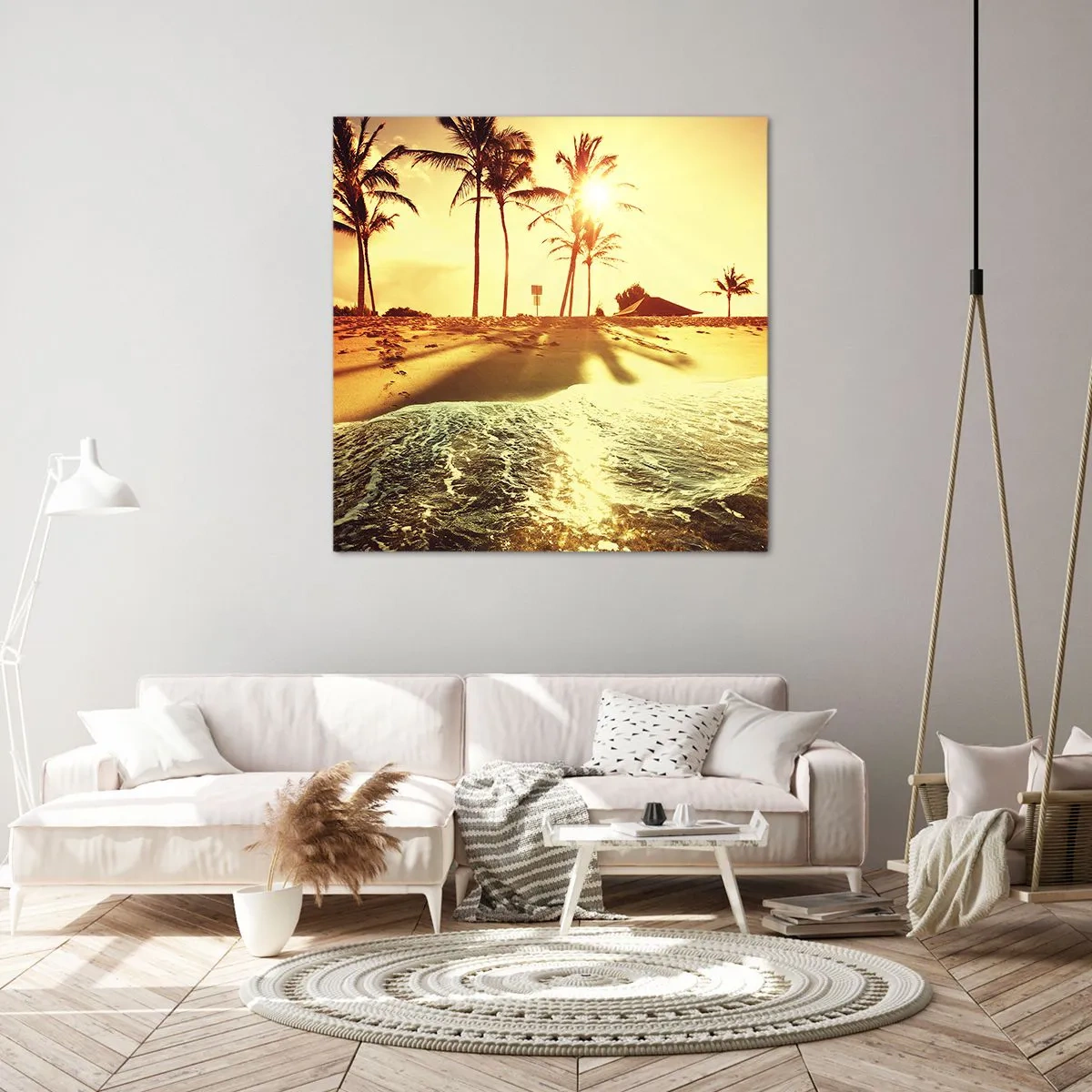 Obraz na płótnie - Kalifornijskie popołudnie - 50x50 cm