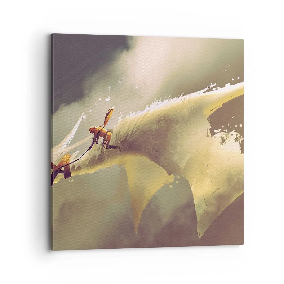 Obraz na płótnie - Światu na ratunek - 70x70 cm