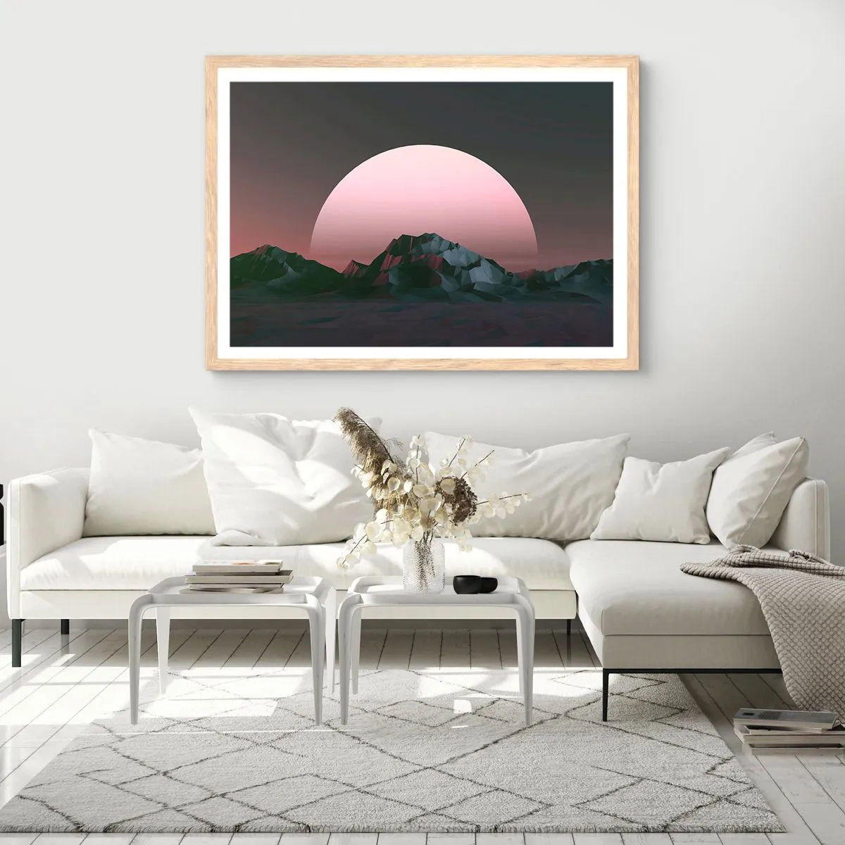 Plakat w ramie jasny dąb - W sąsiedniej galaktyce - 91x61 cm