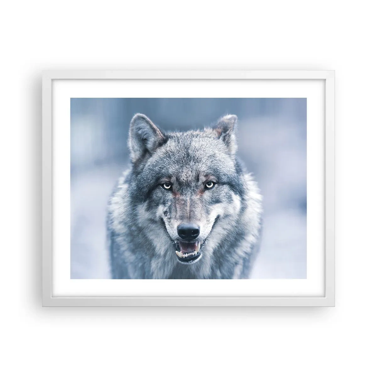 Plakat w białej ramie - Podejmiesz wyzwanie? - 50x40 cm