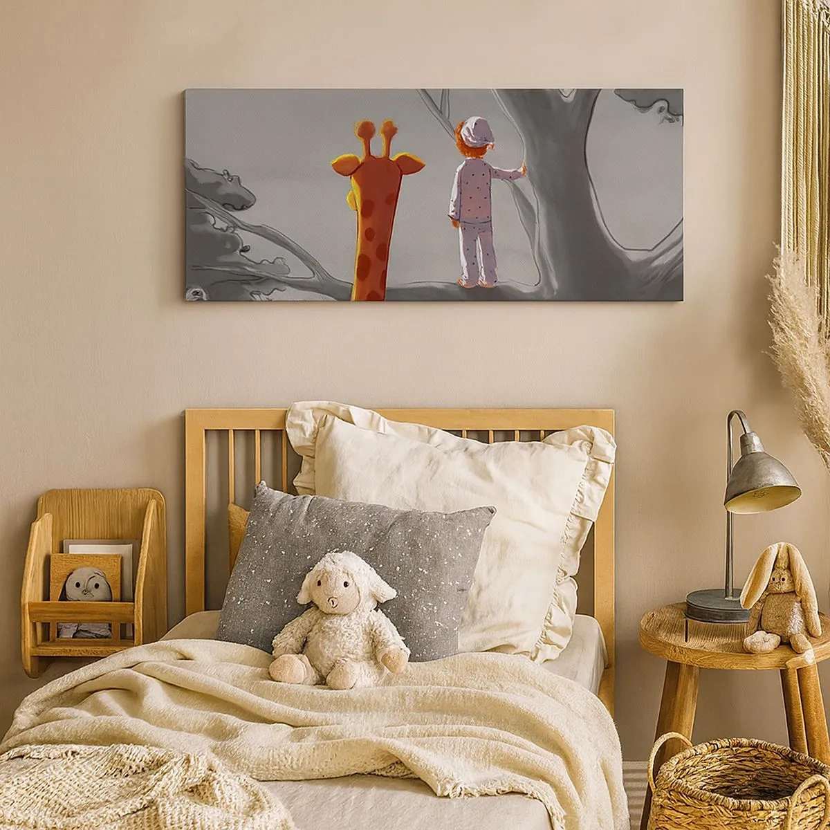 Obraz na płótnie - To się naprawdę dzieje - 100x40 cm