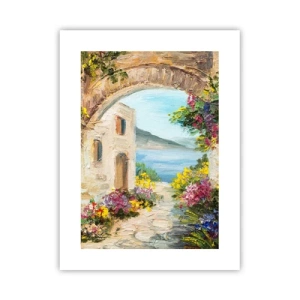 Plakat - Urok nadmorskiej prowincji - 30x40 cm