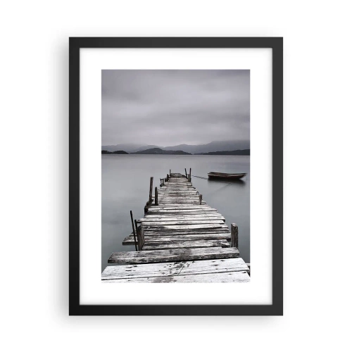 Plakat w czarnej ramie - Jutro możesz ruszać - 30x40 cm