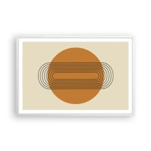 Plakat w białej ramie - Plan doskonały - 91x61 cm