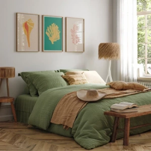Green vibes - Inspiracja do sypialni