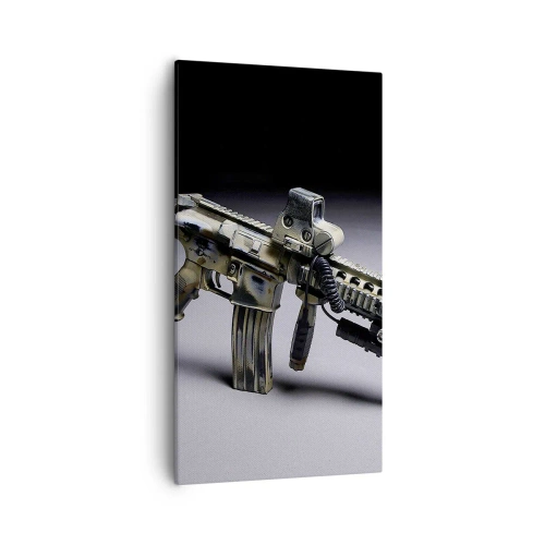 Obraz na płótnie - Zawsze grożny - 55x100 cm