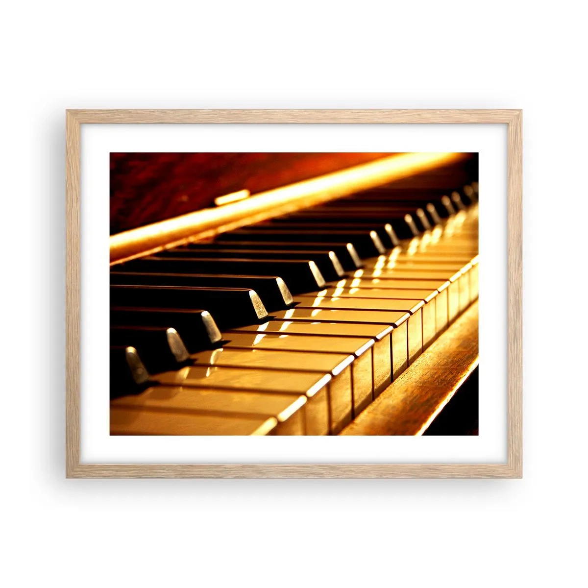 Plakat w ramie jasny dąb - Nieograniczone możliwości - 50x40 cm
