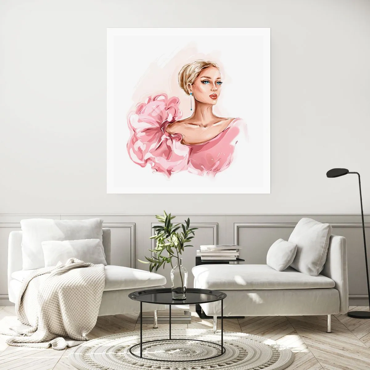 Plakat - Jak malowana… - 30x30 cm