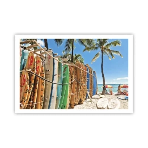 Plakat - Słoneczna zabawa - 91x61 cm