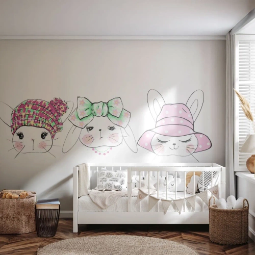 Fototapeta Samoprzylepna Deluxe Sticker - Zamyślona, smutna, zadowolona - Dla Dzieci, Grafika, Ilustracja - 100x70 cm
