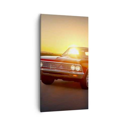 Obraz na płótnie - Pożądanie ma kolor czerwony - 55x100 cm