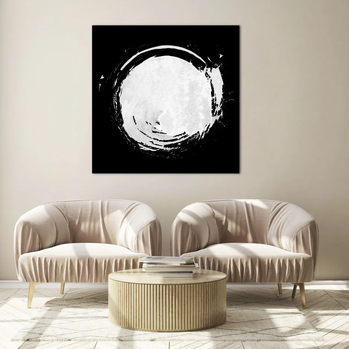 Obraz na szkle - Dobre wyjście - 70x70 cm