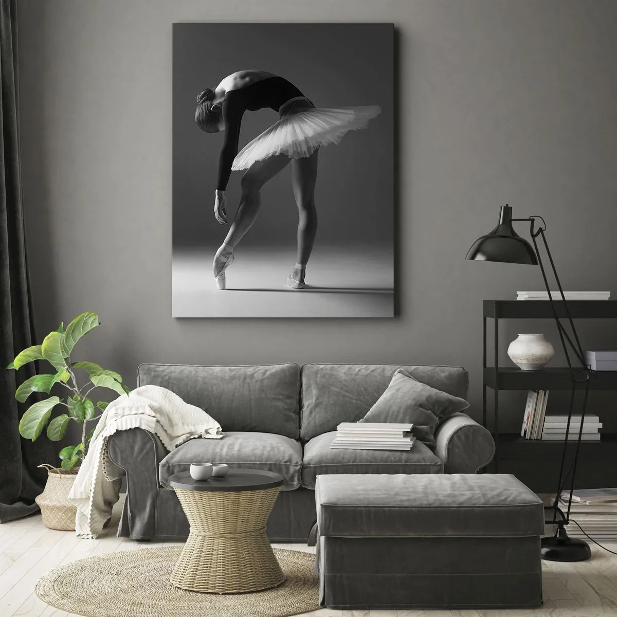 Obraz na płótnie - Bella balerina - 45x80 cm