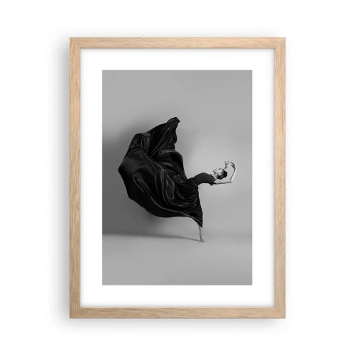 Plakat w ramie jasny dąb - Uskrzydlona muzyką - 30x40 cm