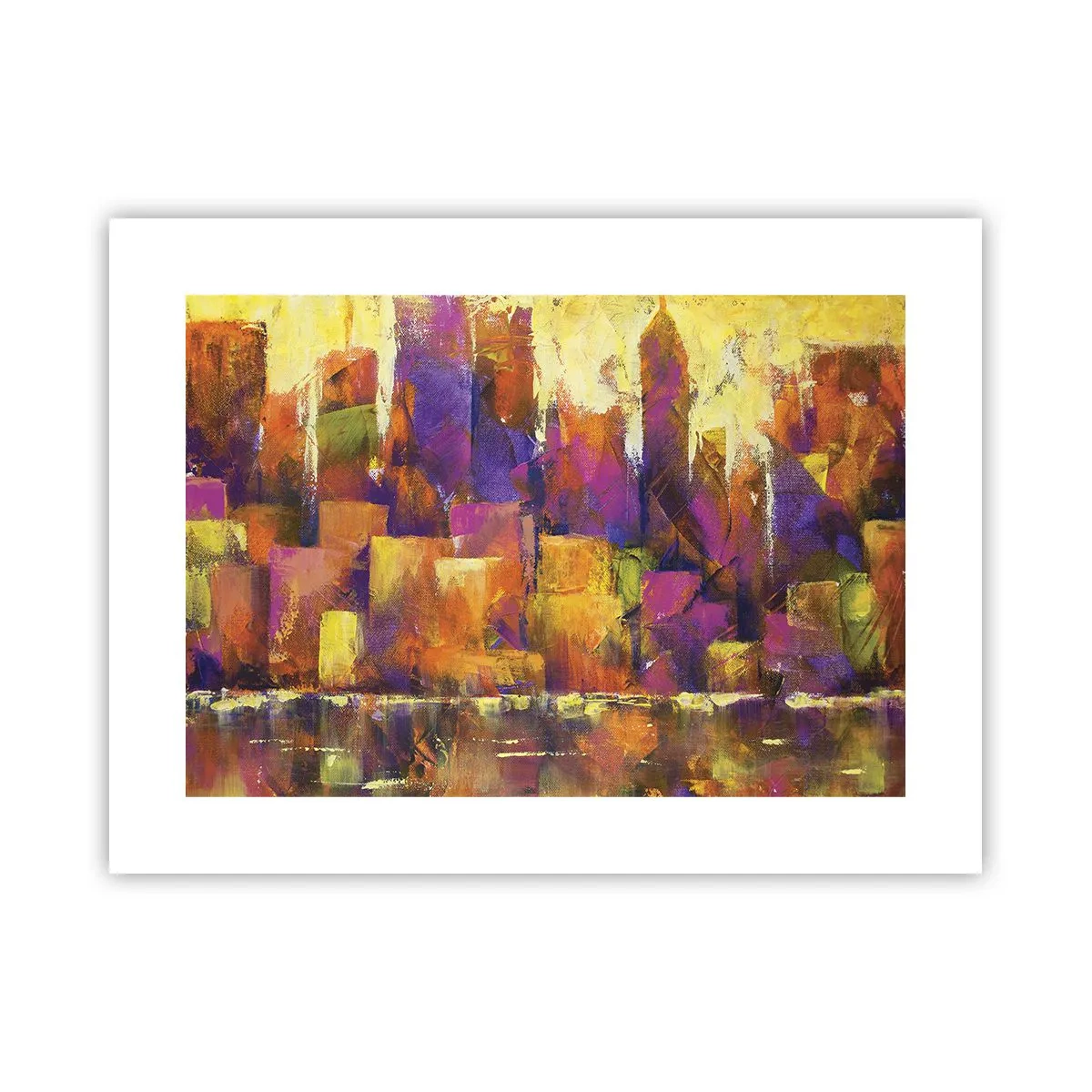 Plakat - Kompozycja metropolitalna - 40x30 cm