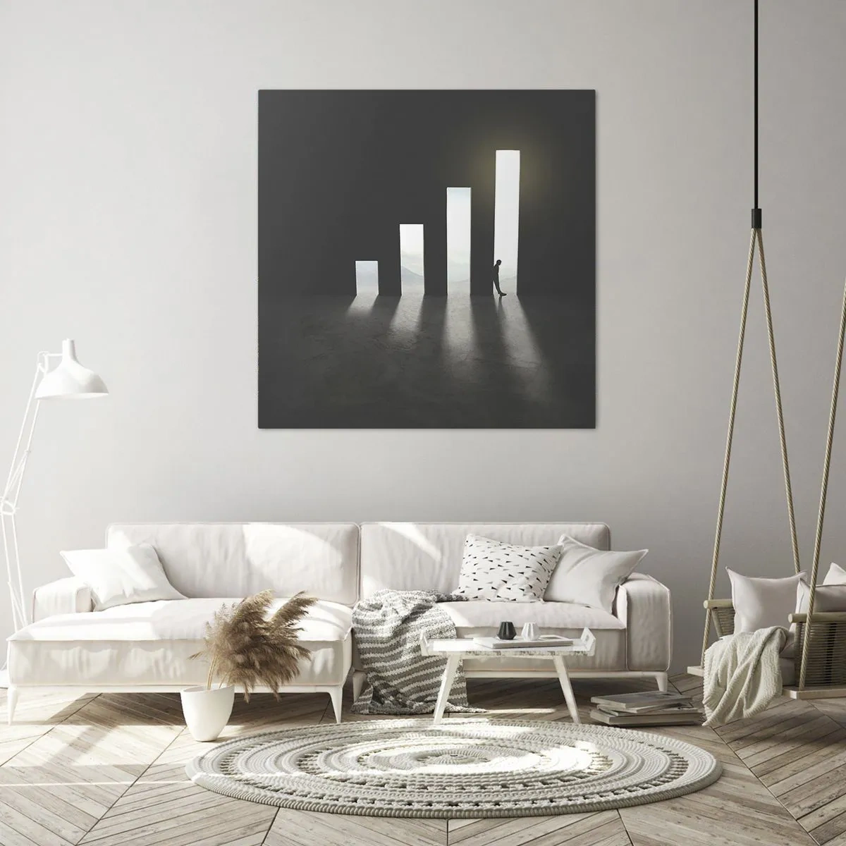 Obraz na płótnie - Sukces – impresja - 60x60 cm