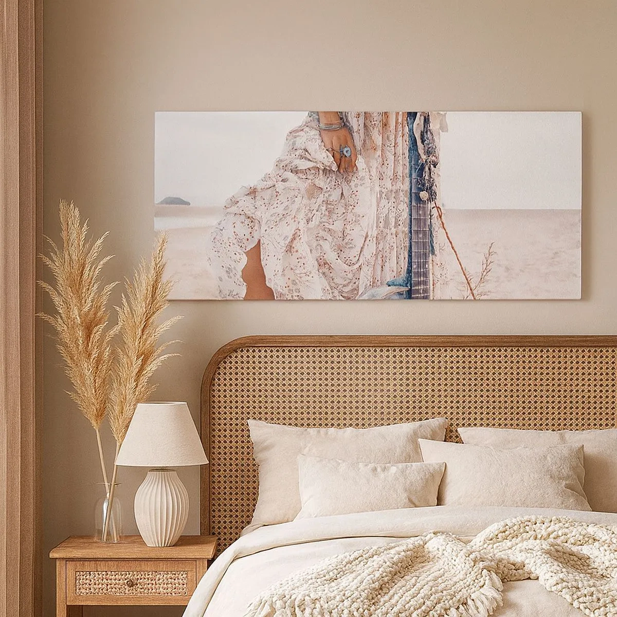 Obraz na płótnie - Dzieci kwiaty w drodze - 100x40 cm