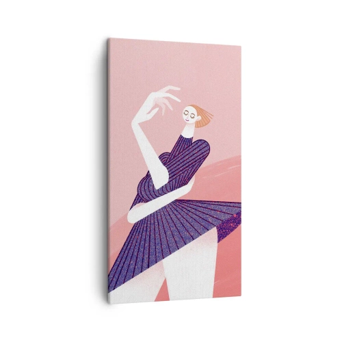 Obraz na płótnie - Każdy krok tanecznym pas - 45x80 cm