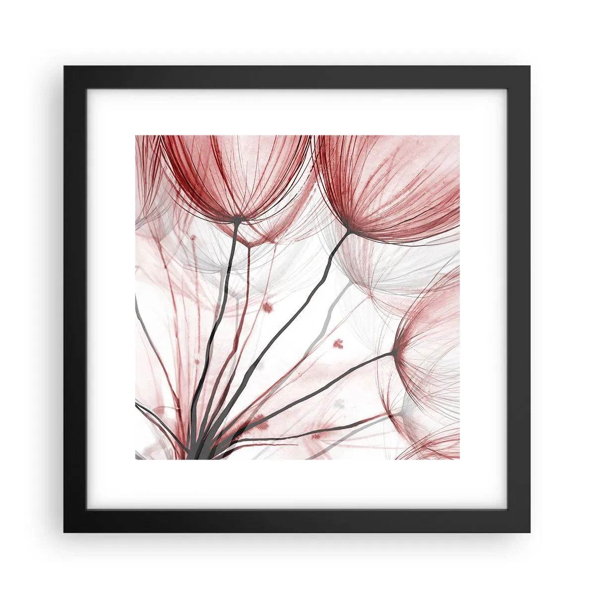 Plakat w czarnej ramie - Przed odlotem - 30x30 cm