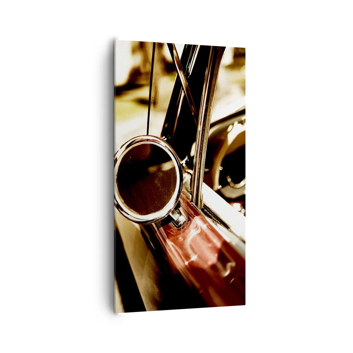 Obraz na płótnie - Auto z duszą - 65x120 cm