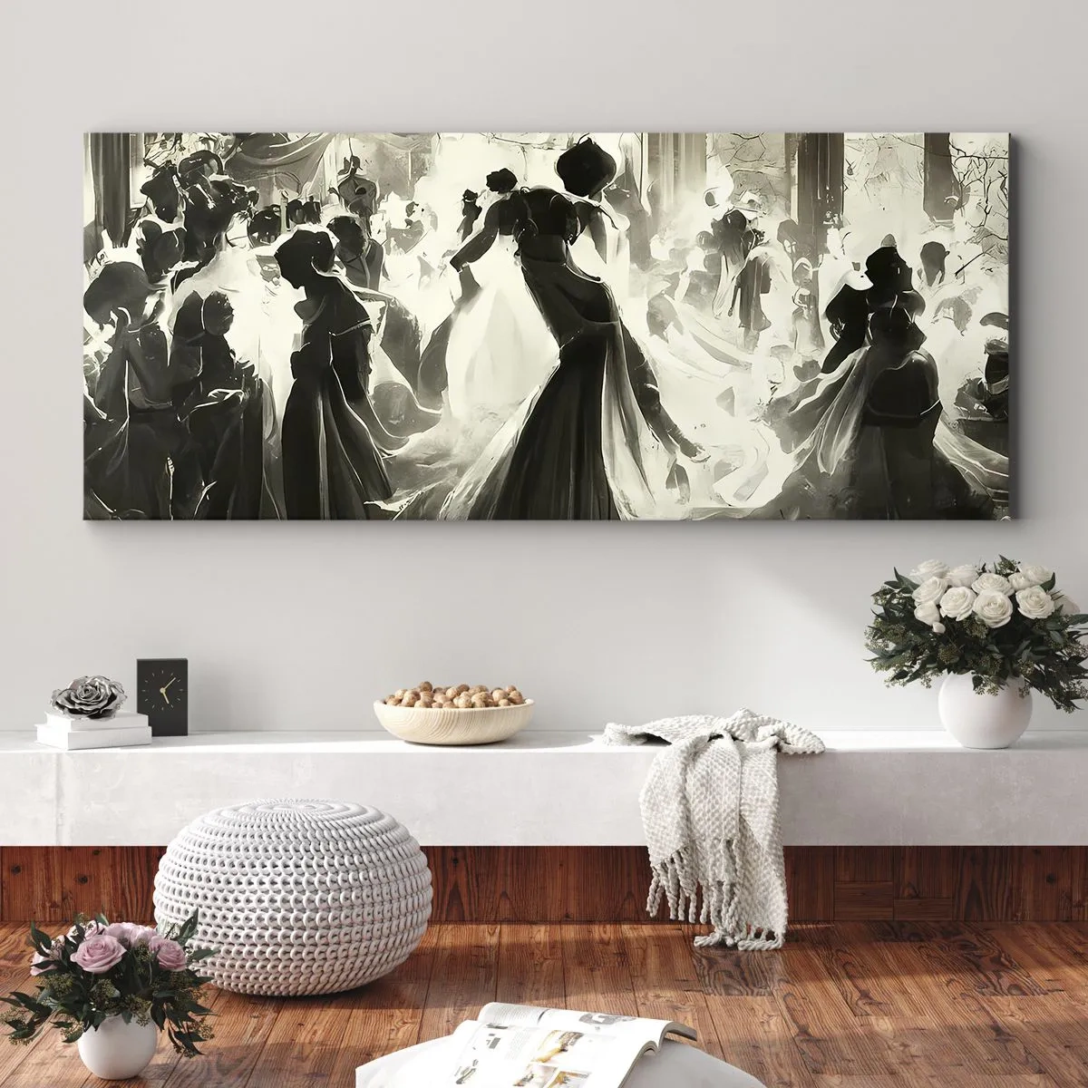 Obraz na płótnie - Wielka maskarada - 100x40 cm