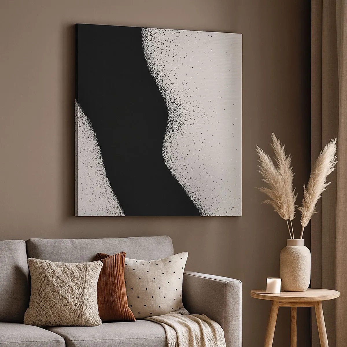 Obraz na płótnie - Płynna równowaga - 30x30 cm