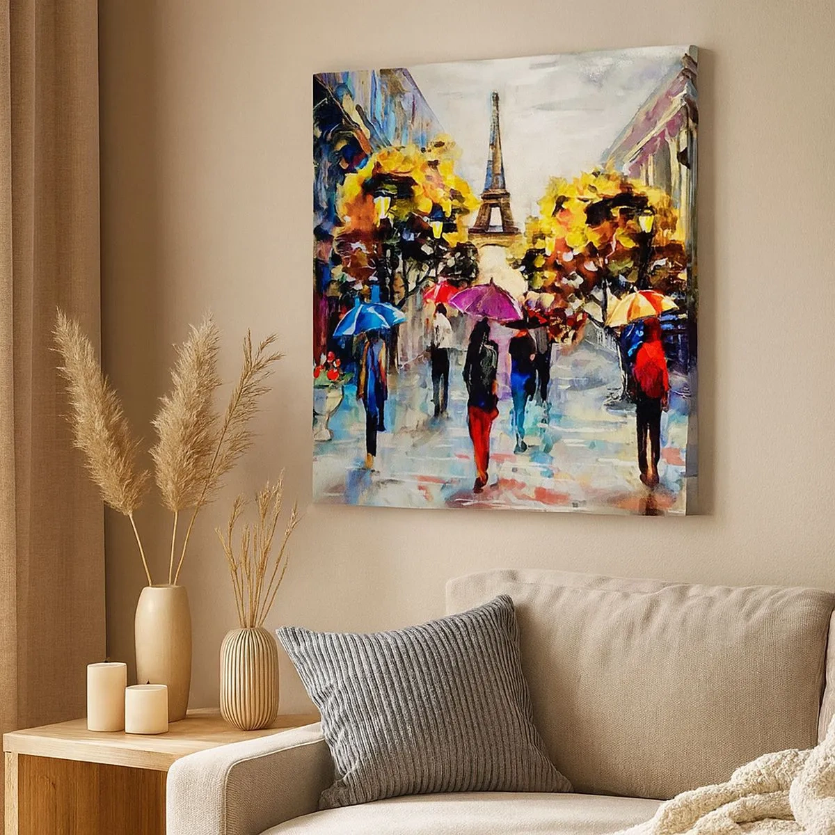 Obraz na płótnie - Jesienią szczególnie piękny - 30x30 cm