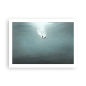 Plakat - W objęciach oceanu - 70x50 cm