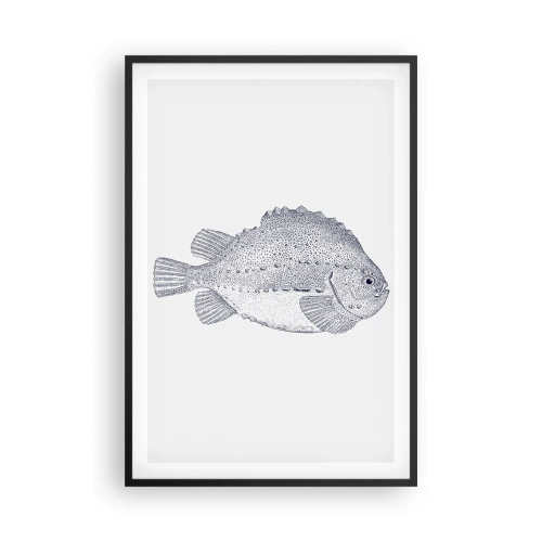 Plakat w czarnej ramie - Do albumu przyrodnika - 61x91 cm