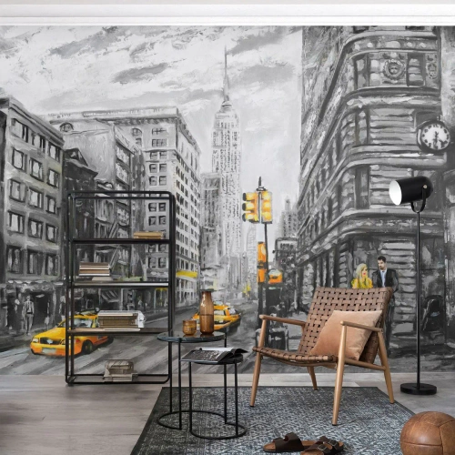 Fototapeta Premium Canvas - Nowojorska opowieść - Miasto, Nowy Jork, Architektura - 150x105 cm