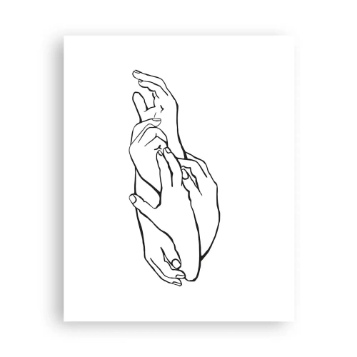 Plakat - Dobry dotyk - 40x50 cm