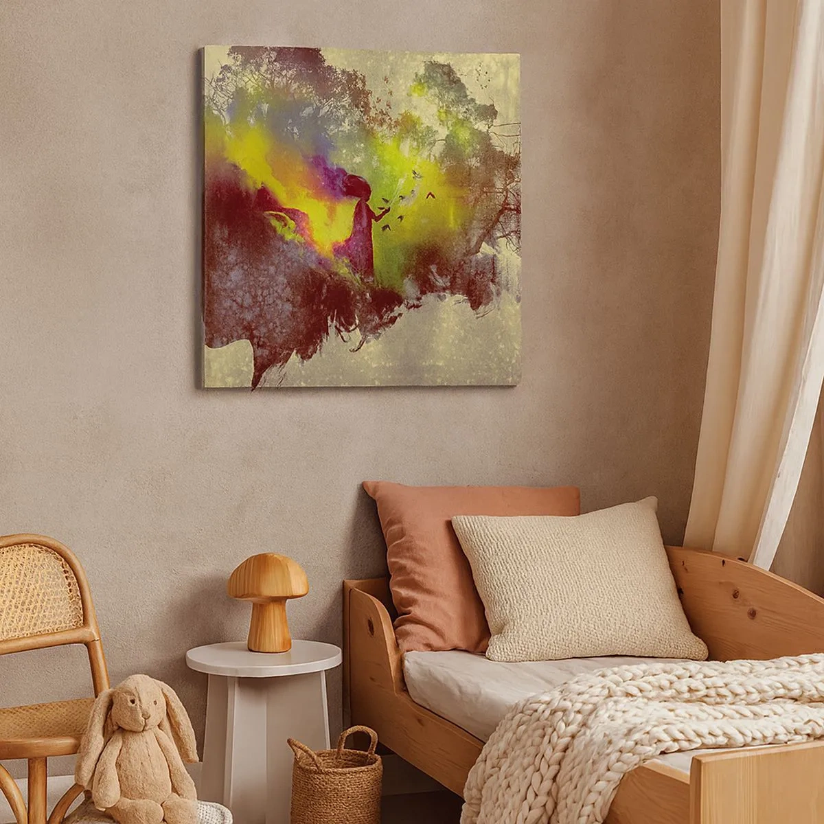 Obraz na płótnie - Matka Natura - 30x30 cm