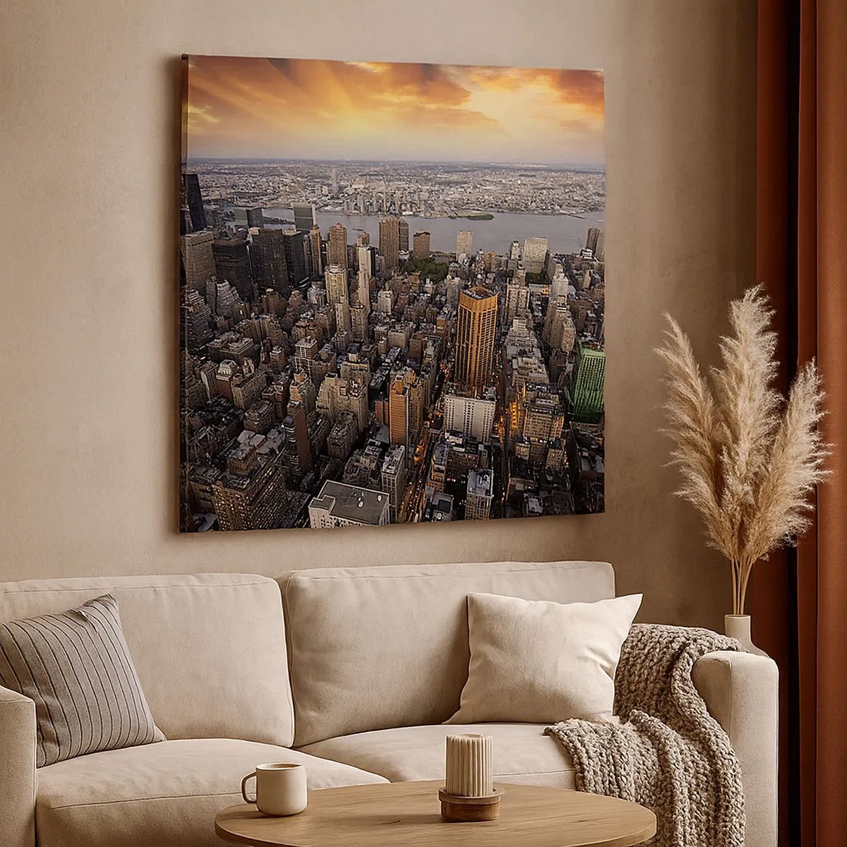 Obraz na płótnie - Bijące serce naszych czasów - 30x30 cm