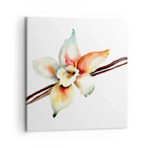 Obraz na płótnie - Rozlana farbką słodycz - 50x50 cm